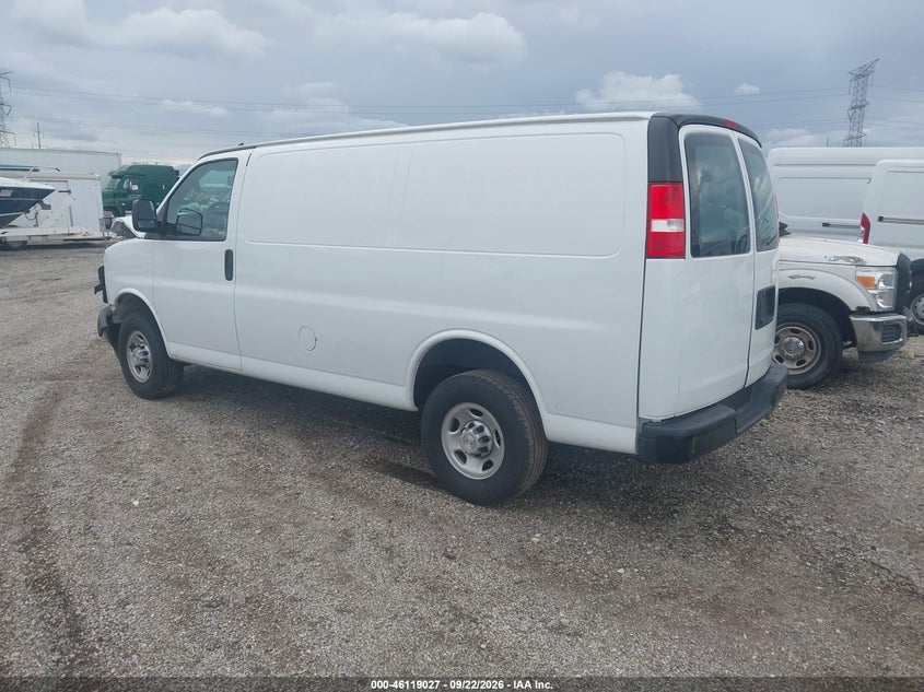 Vin: 1gcwgafp9p1252690, lot: 46618747, chevrolet express cargo rwd 2500 regular wheelbase wt 20233