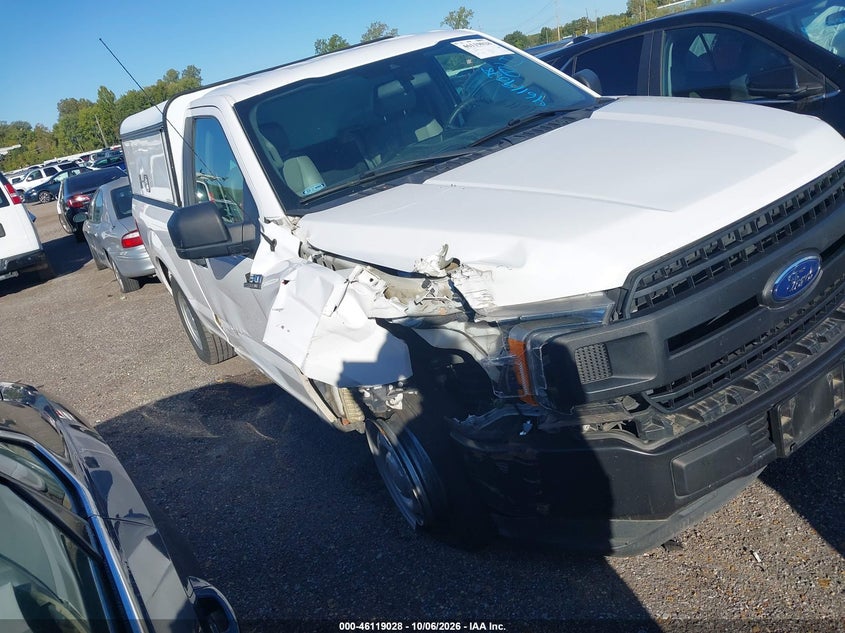 Vin: 1ftmf1cb8lkf33130, lot: 46618748, ford f-150 xl 20201
