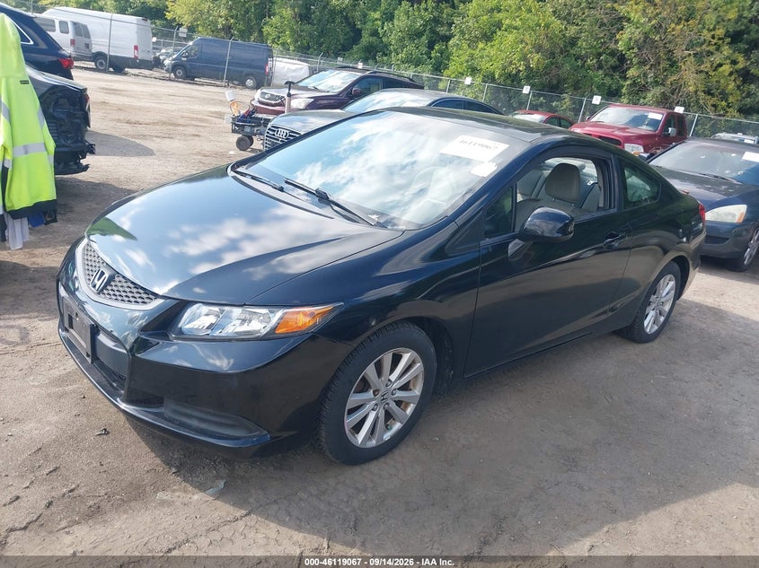 2012 HONDA CIVIC auction photo 2