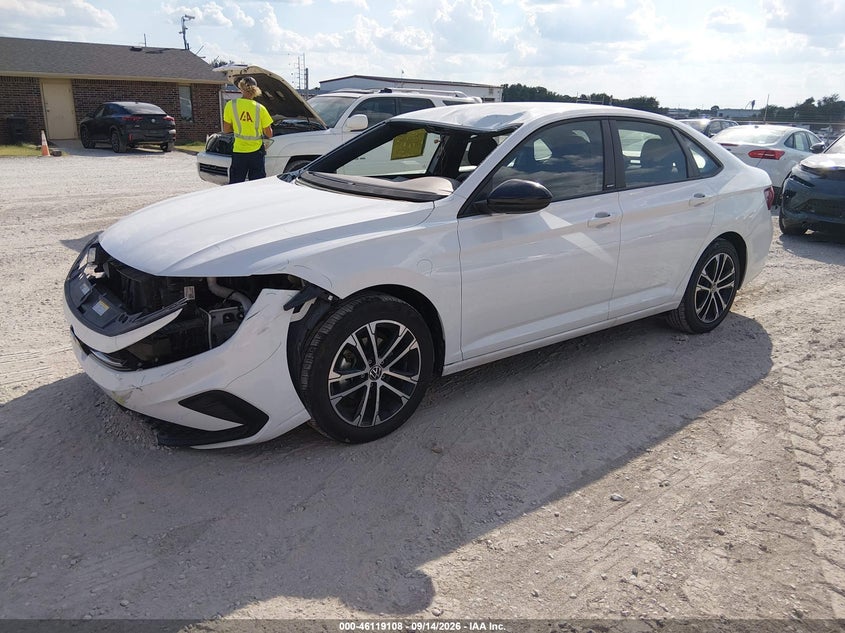 Vin: 3vwbx7bu9sm044492, lot: 46618828, volkswagen jetta 1.5t sport 20252