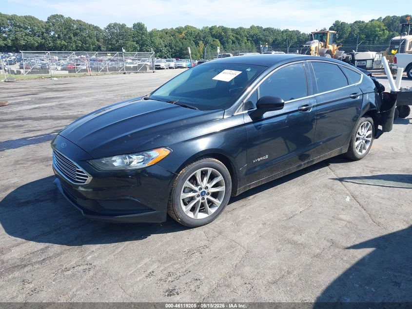 Vin: 3fa6p0lu1hr238168, lot: 46618925, ford fusion hybrid se 20172