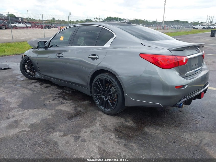 Vin: jn1bv7ap7em686796, lot: 46618926, infiniti q50 premium 20143