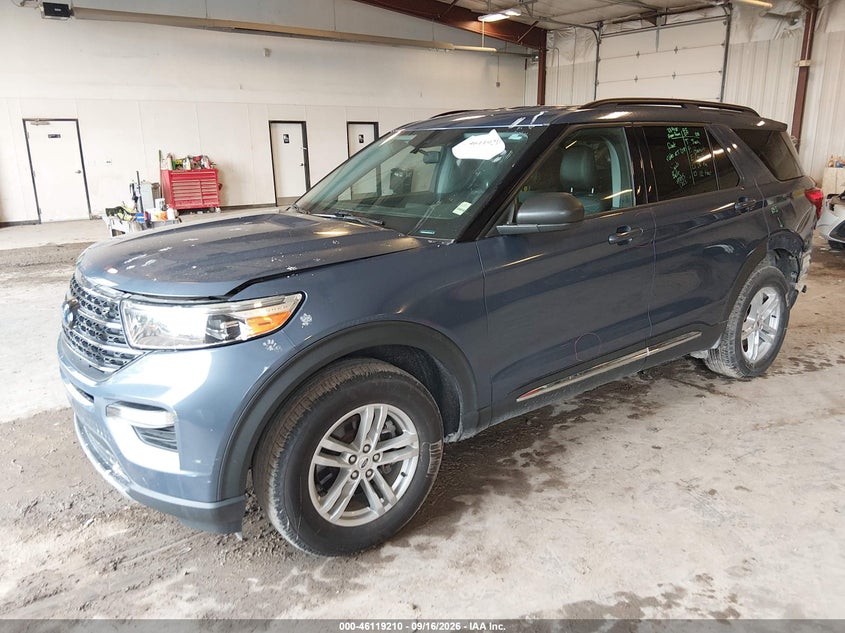 Vin: 1fmsk8dh3mgc44316, lot: 46618930, ford explorer xlt 20212