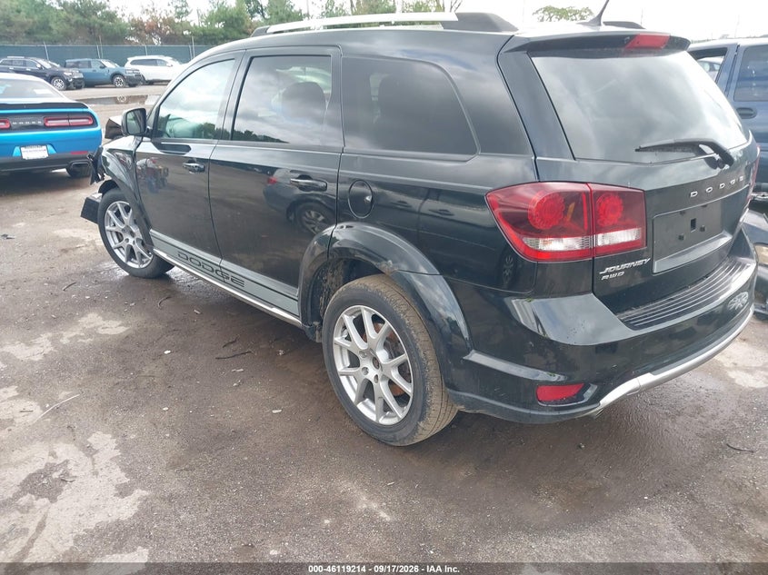 Vin: 3c4pddgg0ht636526, lot: 46618934, dodge journey crossroad 20173