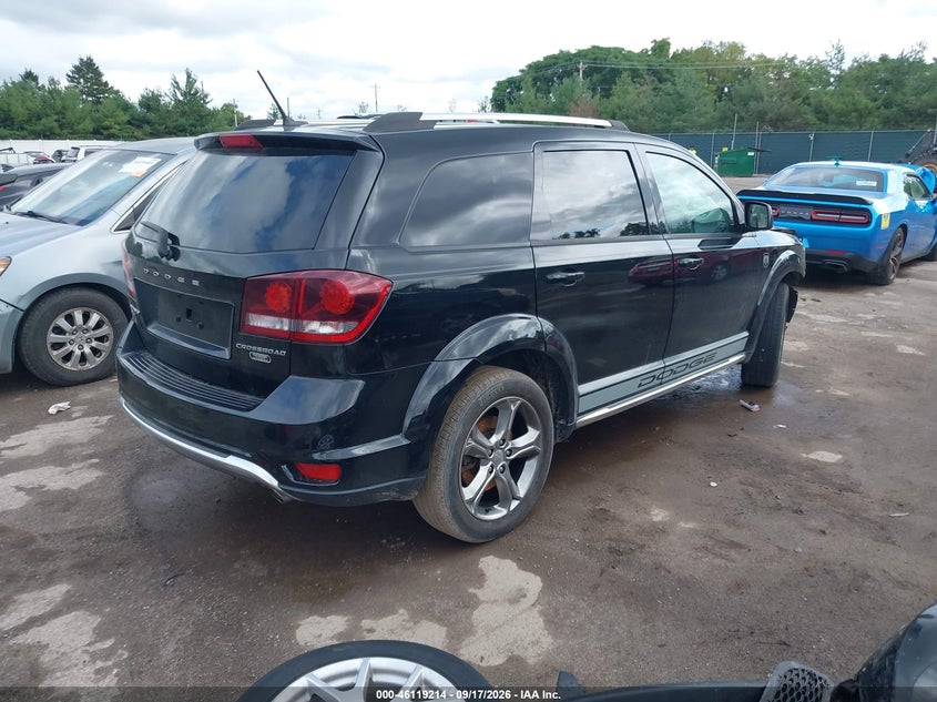 Vin: 3c4pddgg0ht636526, lot: 46618934, dodge journey crossroad 20174