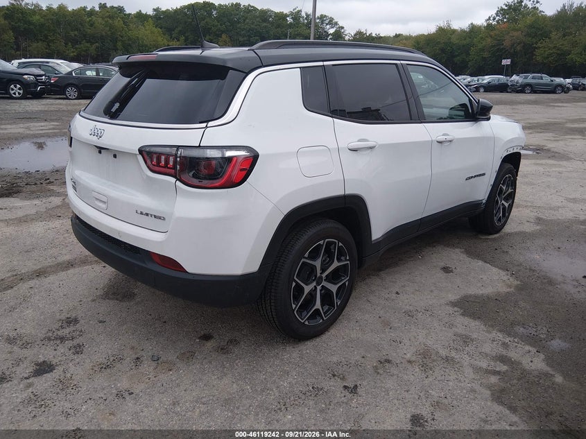 Vin: 3c4njdcn5st553430, lot: 46618962, jeep compass limited 4x4 20254