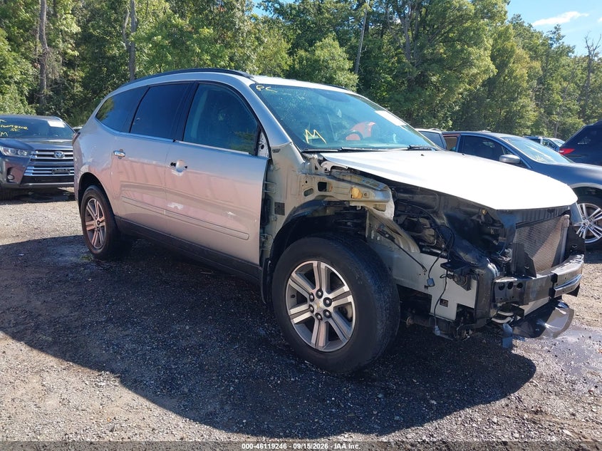 2017 Chevrolet Traverse 1Lt, Front, IAAI, VIN 1GNKVGKD5HJ272351