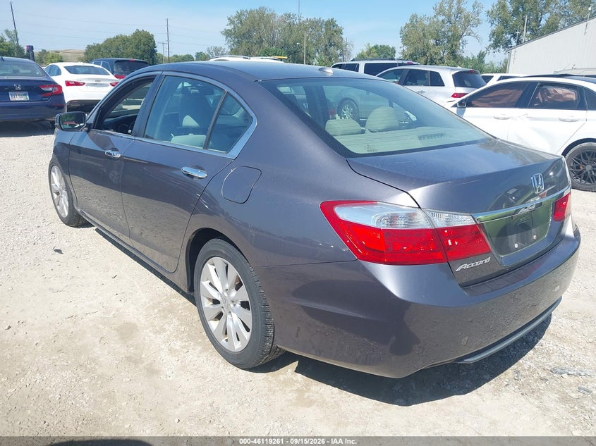 Vin: 1hgcr2f86ea092732, lot: 46618981, honda accord ex-l 20143