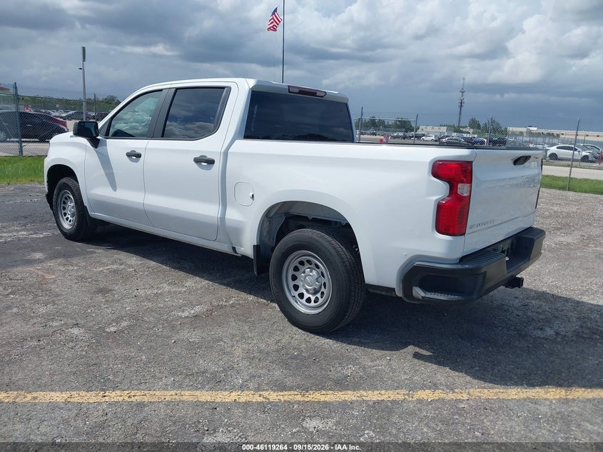 Vin: 1gcpwaeh8mz391112, lot: 46618983, chevrolet silverado 1500 2wd  short bed wt 20213