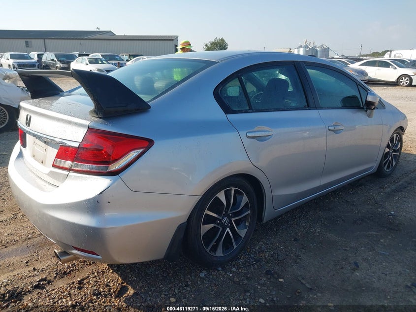Vin: 19xfb2f89ee073119, lot: 46618991, honda civic ex 20144