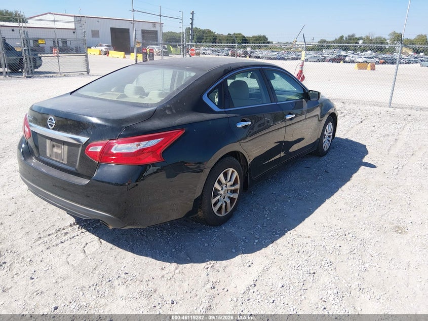 Vin: 1n4al3ap3gn309618, lot: 46619002, nissan altima 2.5 s 20164