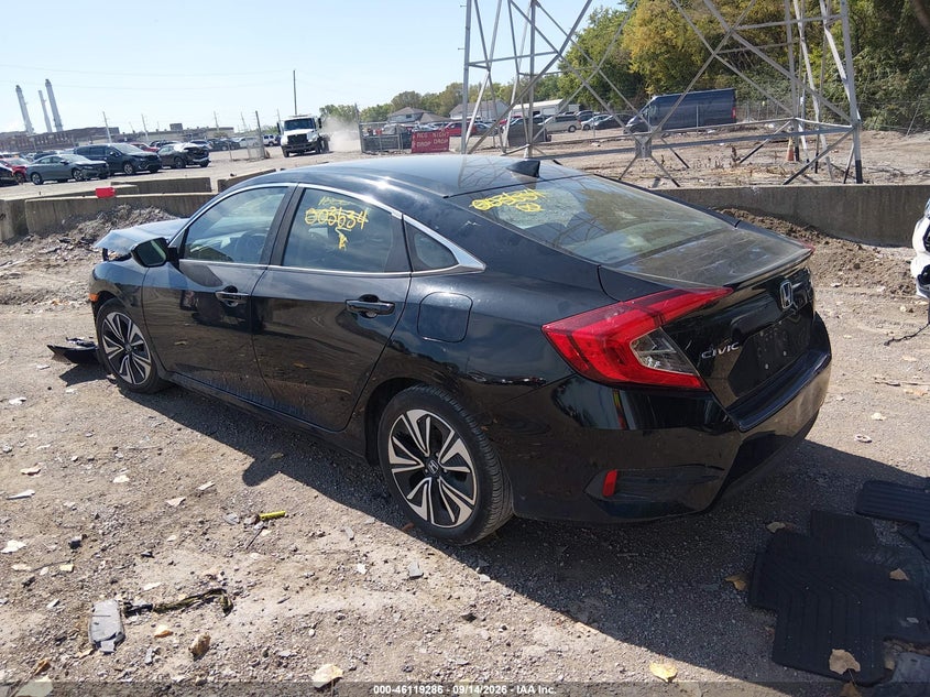 Vin: 19xfc1e36je003634, lot: 46619006, honda civic ex-t 20183