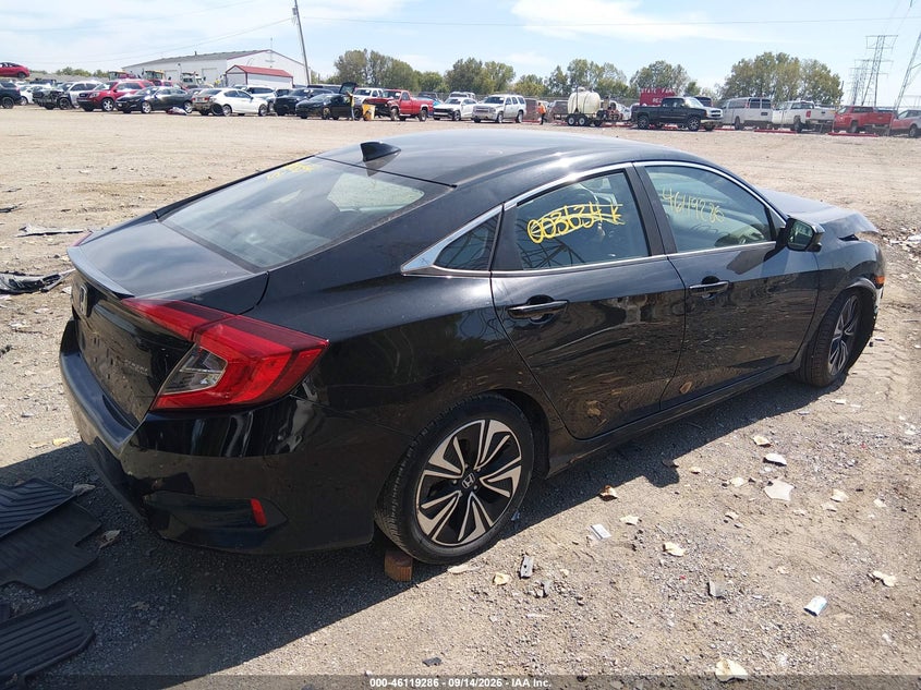 Vin: 19xfc1e36je003634, lot: 46619006, honda civic ex-t 20184