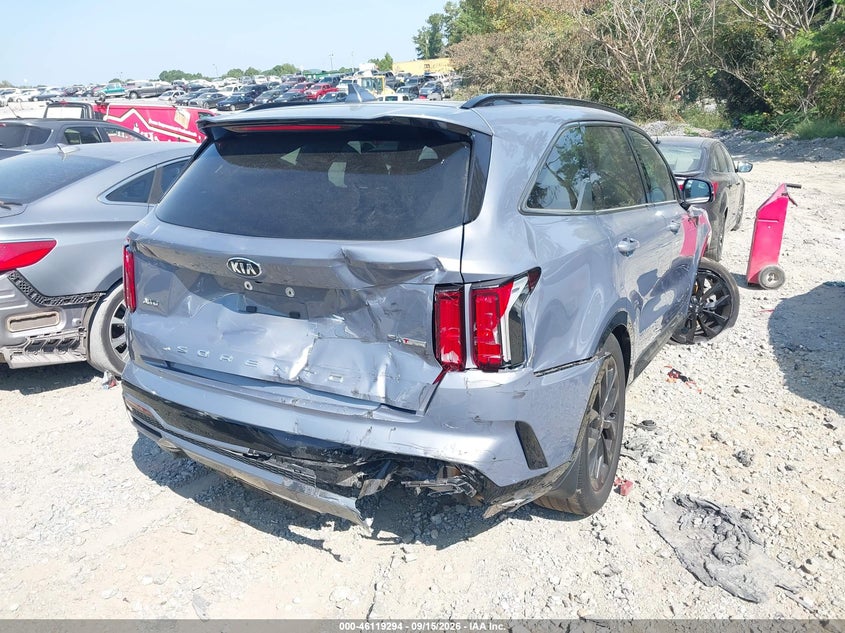 Vin: 5xyrkdlf9mg028548, lot: 46619014, kia sorento sx 20214
