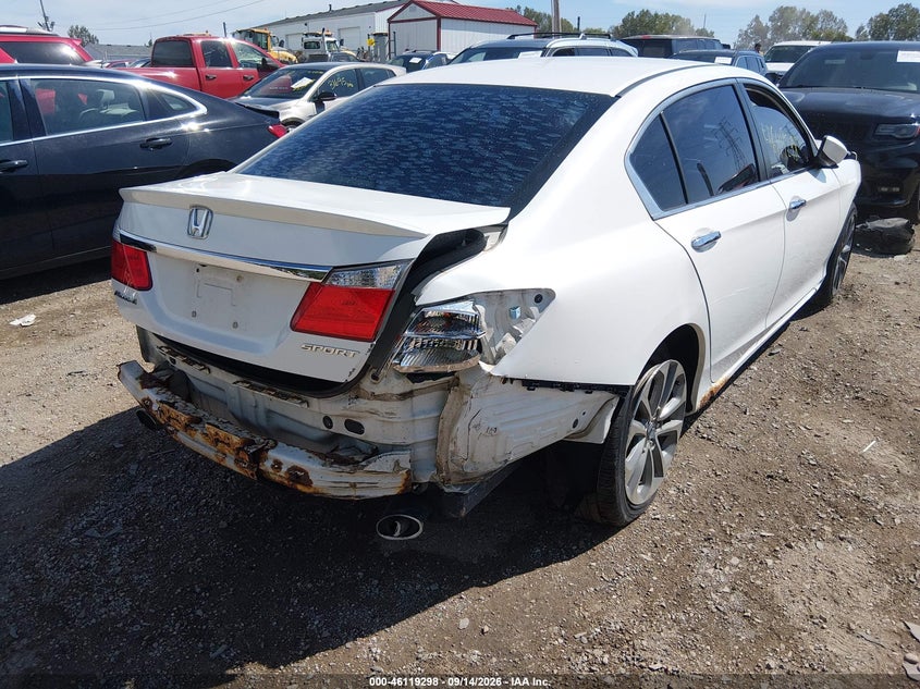 Vin: 1hgcr2f55da228403, lot: 46619018, honda accord sport 20134