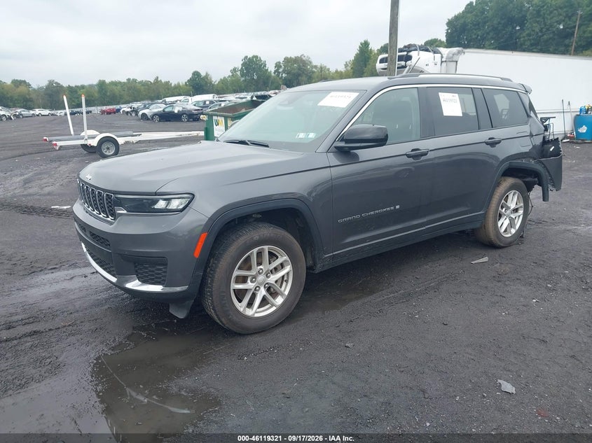 Vin: 1c4rjkagxp8100730, lot: 46619041, jeep grand cherokee l laredo 4x4 20232