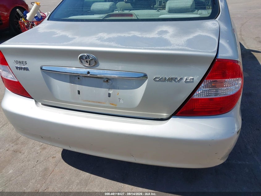 TOYOTA CAMRY 2003 VIN 4T1BE32K33U135427