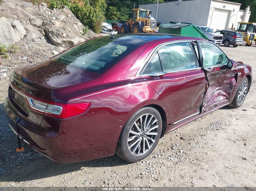 Vin: 1ln6l9tkxh5618102, lot: 46619048, lincoln continental select 20174