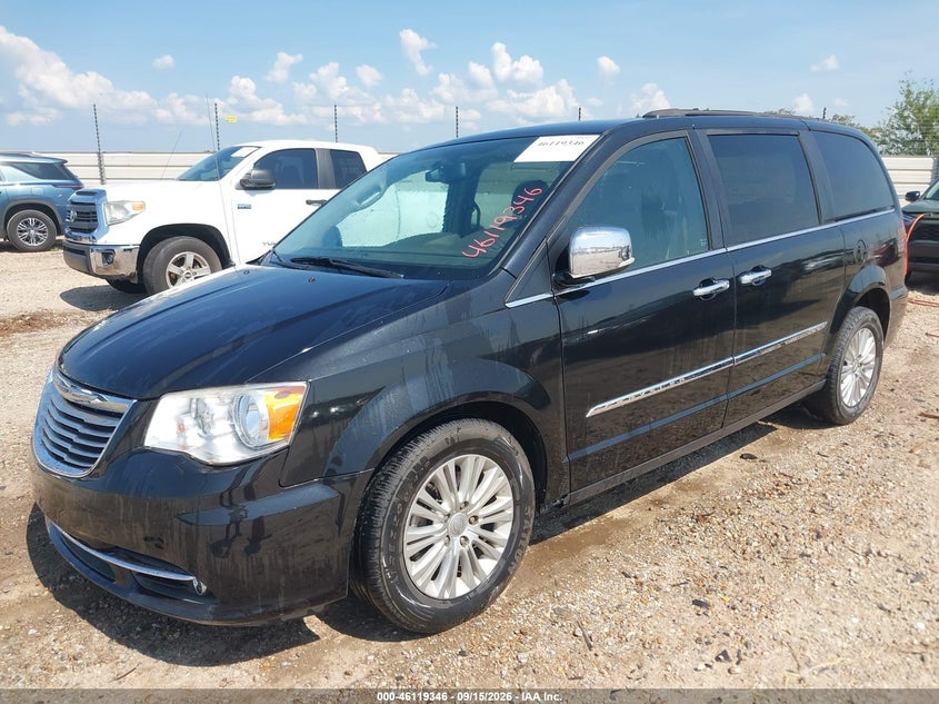 Vin: 2c4rc1cg6fr716784, lot: 46619066, chrysler town & country touring-l 20152