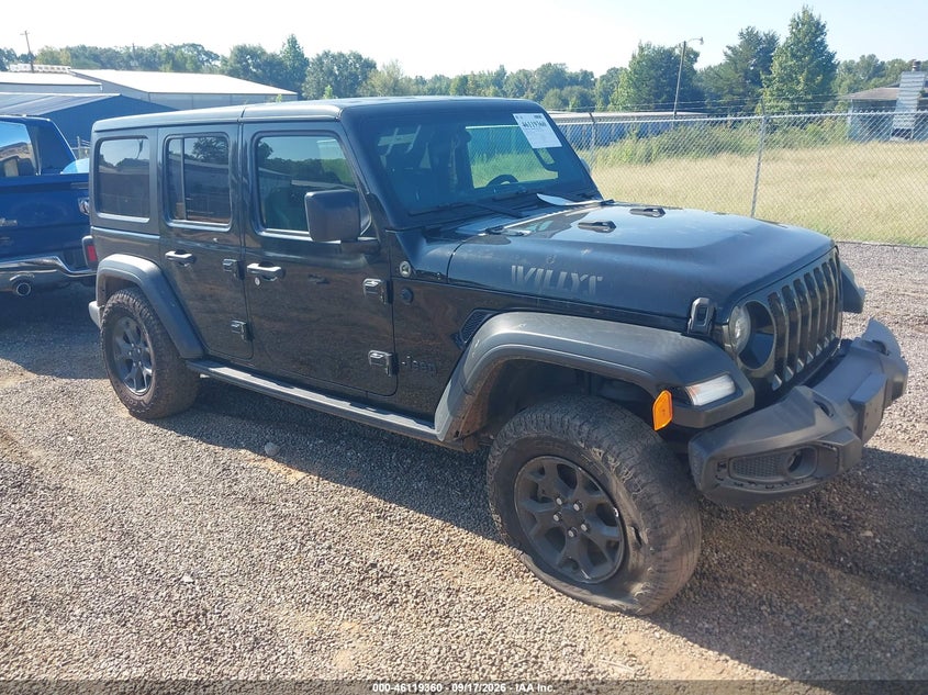 Vin: 1c4hjxdn6mw546450, lot: 46619080, jeep wrangler unlimited willys 4x4 2021 img_1
