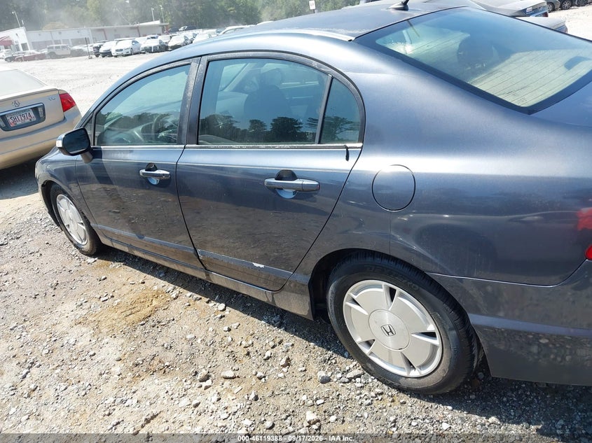 HONDA CIVIC HYBRID 2007 VIN JHMFA36277S006540