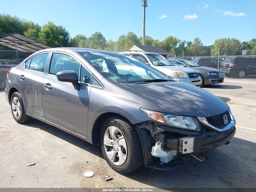 Vin: 19xfb2f50ee229795, lot: 46619111, honda civic lx 2014 img_1