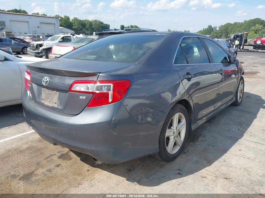 Vin: 4t1bf1fk0du287047, lot: 46619121, toyota camry se 20134