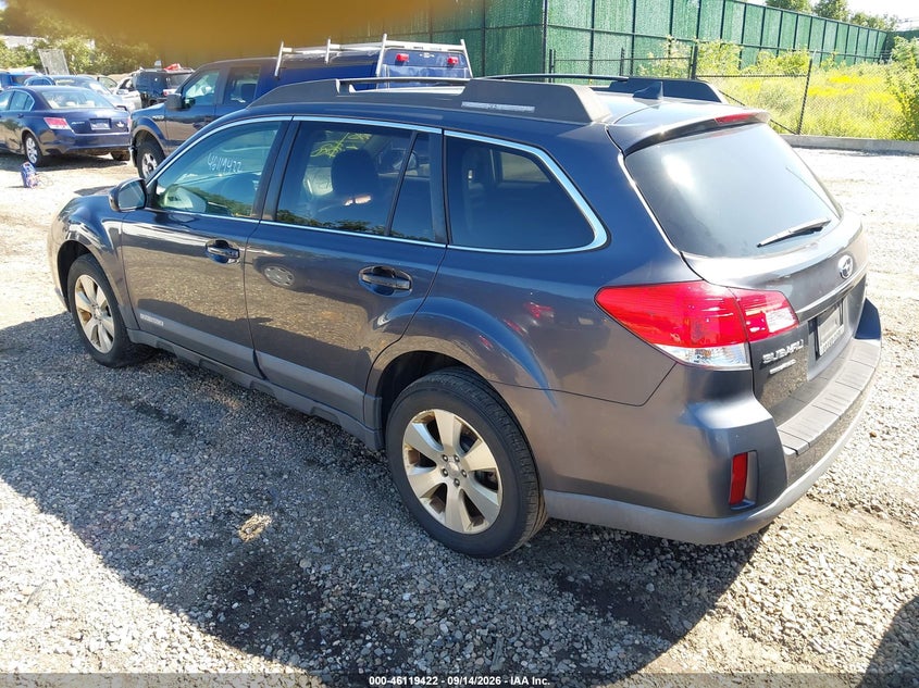 2011 SUBARU OUTBACK auction photo 3