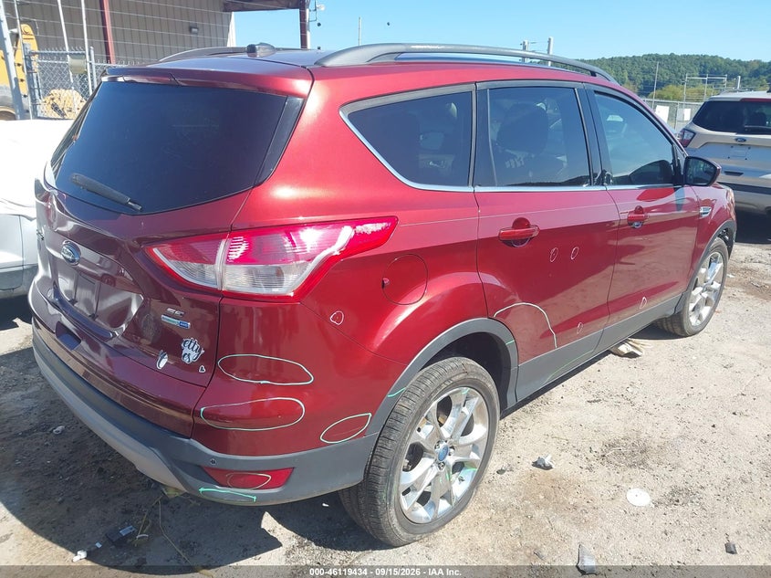 Vin: 1fmcu9gx3eua60147, lot: 46619154, ford escape se 20144