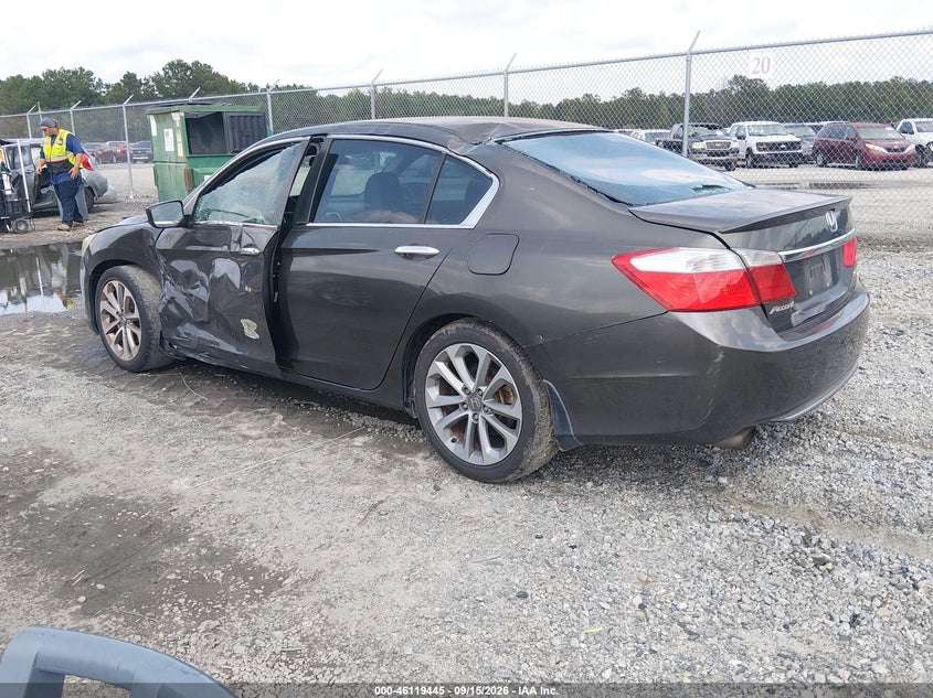 Vin: 1hgcr2f55da062142, lot: 46619165, honda accord sport 20133