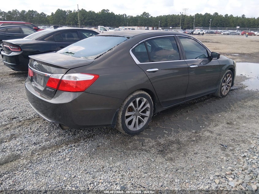 Vin: 1hgcr2f55da062142, lot: 46619165, honda accord sport 20134