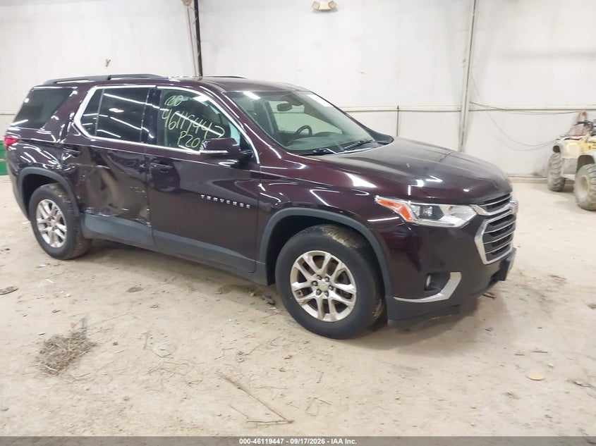 Vin: 1gnevhkwxlj200946, lot: 46619167, chevrolet traverse awd lt leather 2020 img_1
