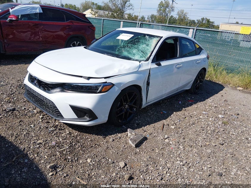 Vin: 19xfl2h8xpe015503, lot: 46619169, honda civic sport 20232