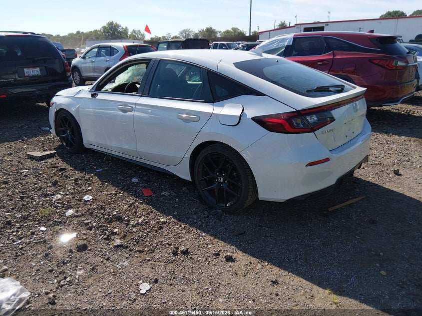 Vin: 19xfl2h8xpe015503, lot: 46619169, honda civic sport 20233