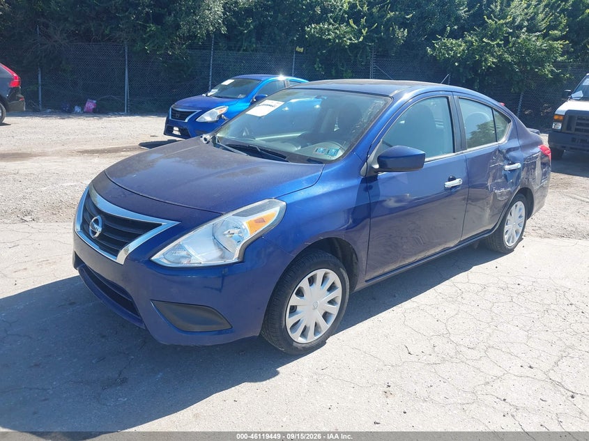 Vin: 3n1cn7ap4kl842190, lot: 46619170, nissan versa 1.6 sv 20192