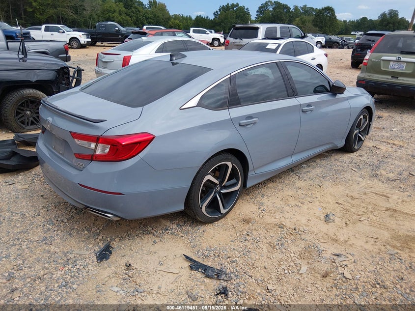 Vin: 1hgcv2f39na013568, lot: 46619171, honda accord sport 2.0t 20224