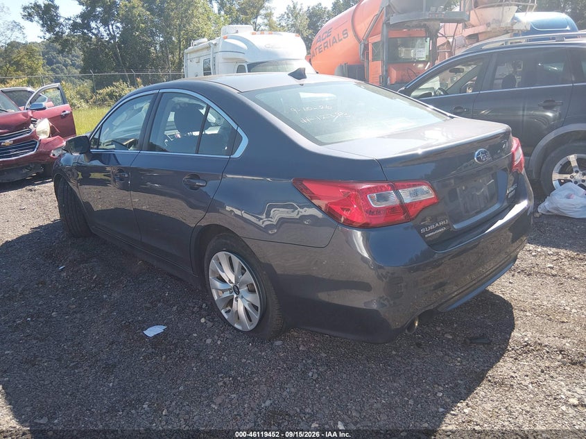 Vin: 4s3bnad66g3044768, lot: 46619172, subaru legacy 2.5i premium 20163