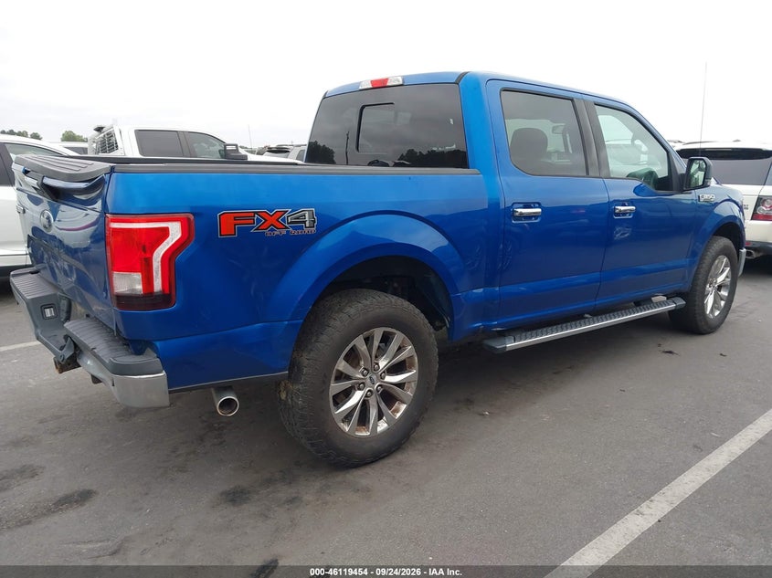 Vin: 1ftew1ef6hfa63717, lot: 46619174, ford f-150 xlt 20174