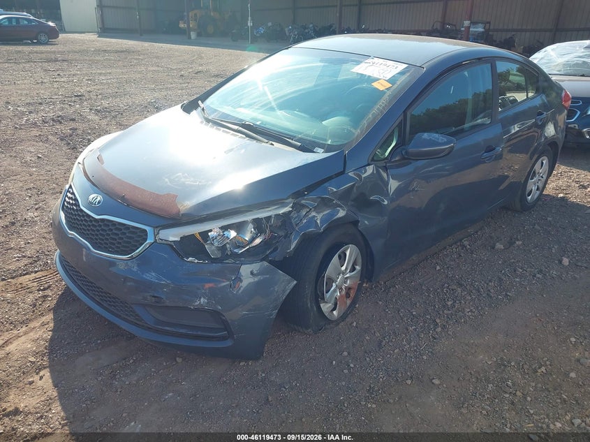 Vin: knafk4a66g5600756, lot: 46619193, kia forte lx 20162