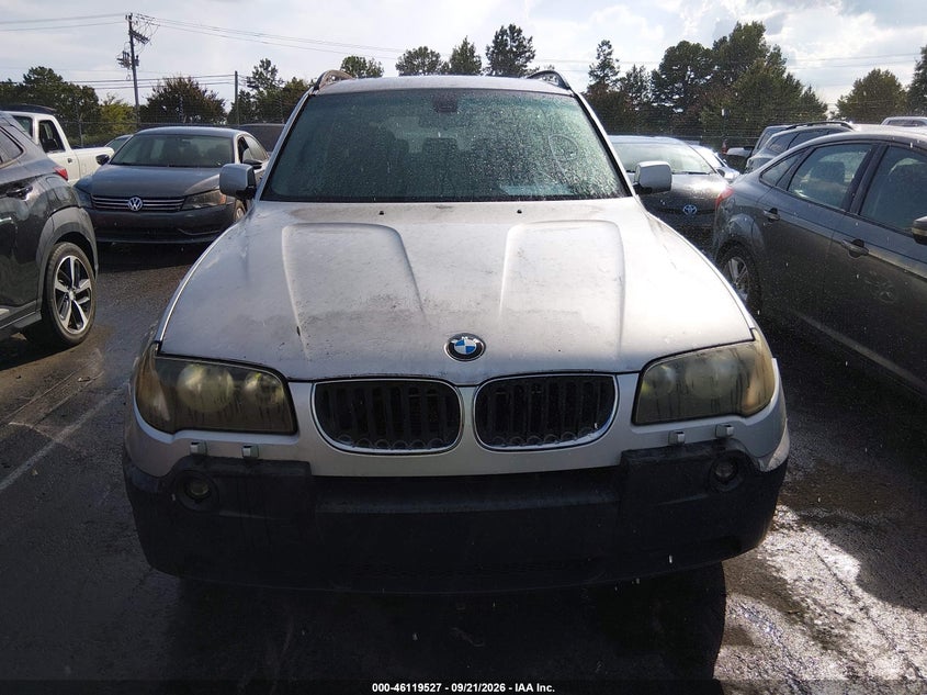 BMW X3 2004 VIN WBXPA93404WD00791