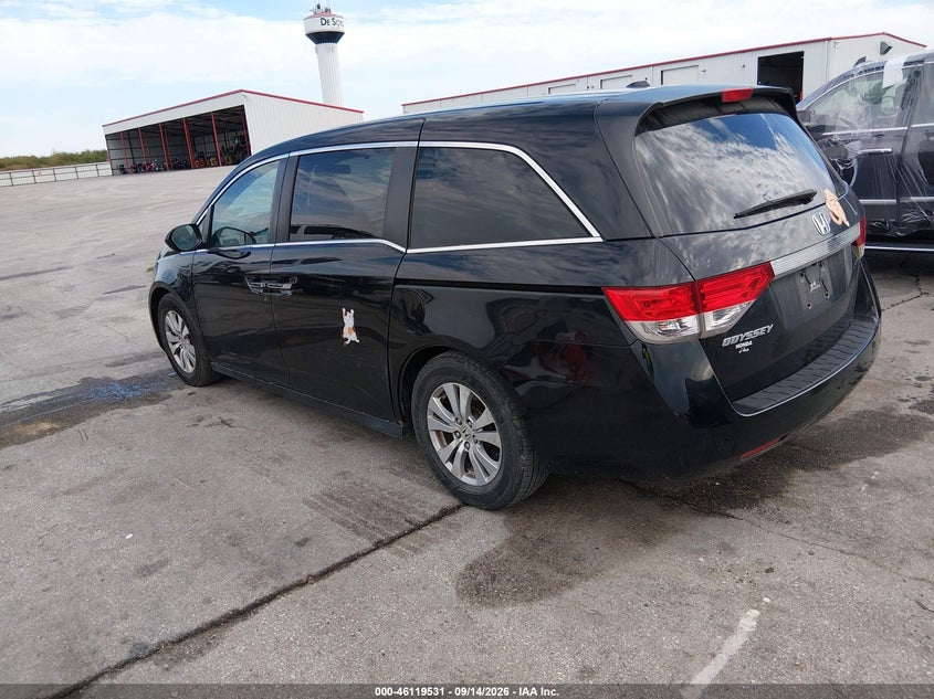 Vin: 5fnrl5h64eb105914, lot: 46619251, honda odyssey ex-l 20143