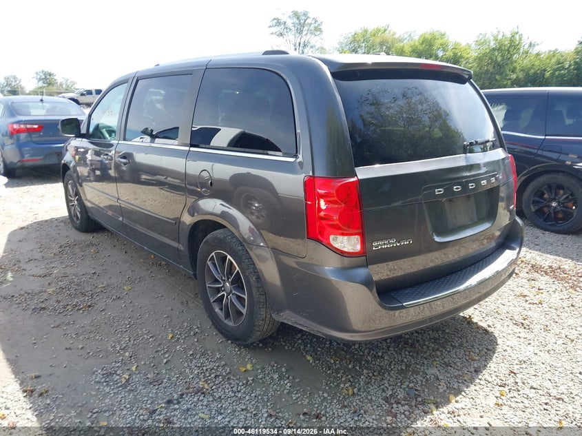 Vin: 2c4rdgcg6hr773070, lot: 46619254, dodge grand caravan sxt 20173