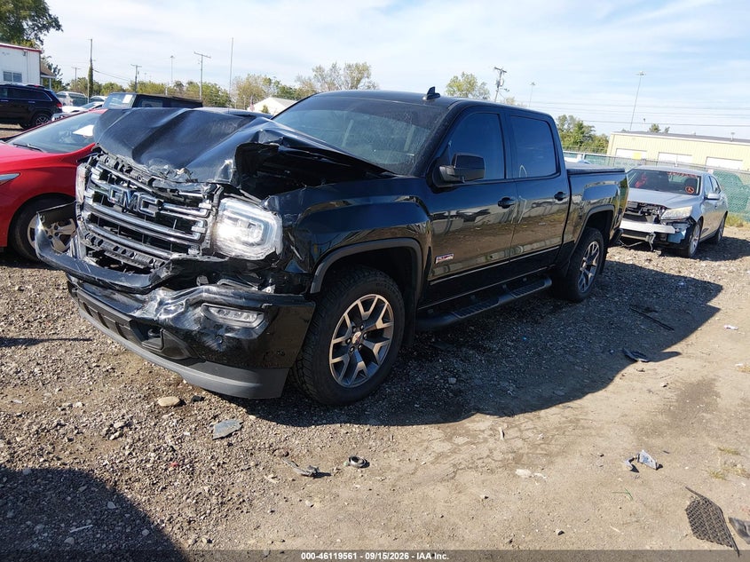 2017 GMC Sierra, Front End, IAAI, VIN 3GTU2NEJ2HG163010 — photo 2
