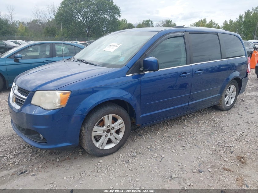Vin: 2d4rn5dg6br606489, lot: 46619314, dodge grand caravan crew 20112