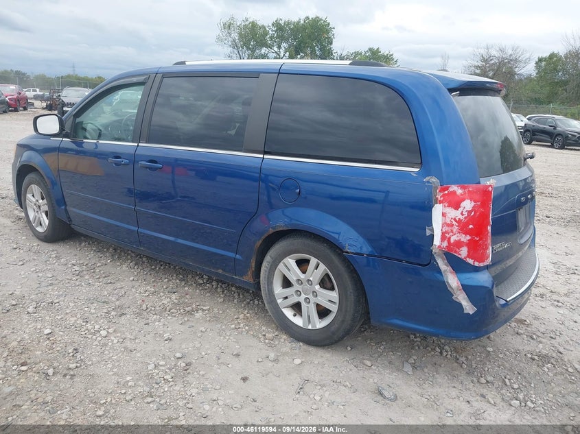 Vin: 2d4rn5dg6br606489, lot: 46619314, dodge grand caravan crew 20113