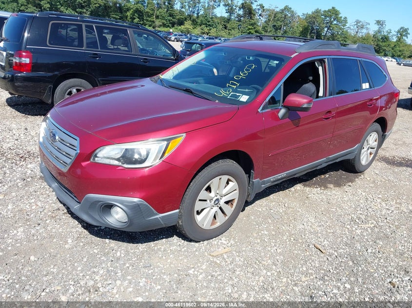 2017 SUBARU OUTBACK auction photo 2