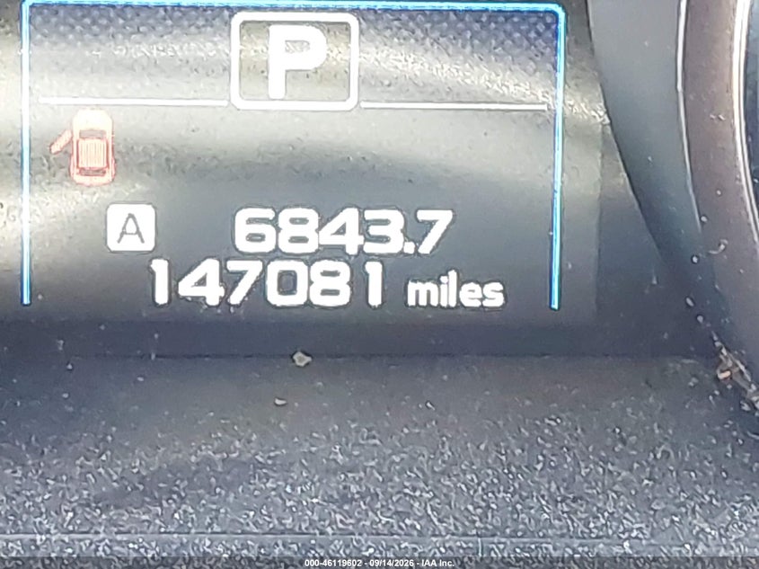 2017 SUBARU OUTBACK auction photo 7