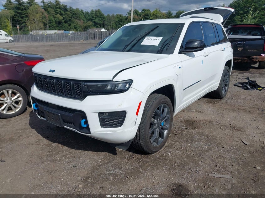 Vin: 1c4rjyb6xp8904437, lot: 46619332, jeep grand cherokee 4xe 30th anniversary 20232