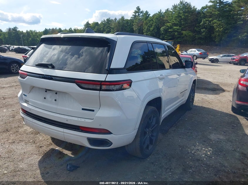 Vin: 1c4rjyb6xp8904437, lot: 46619332, jeep grand cherokee 4xe 30th anniversary 20234