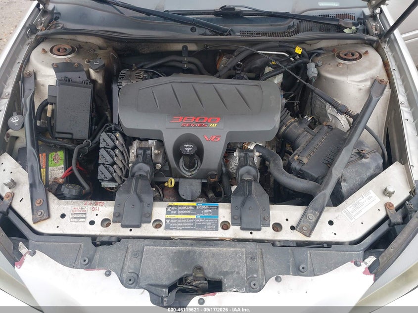PONTIAC GRAND PRIX 2007 VIN 2G2WP552571190037